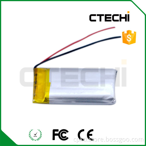 Battery factory supply 702040 500mAh 3.7v lithium ion battery for electronic toys